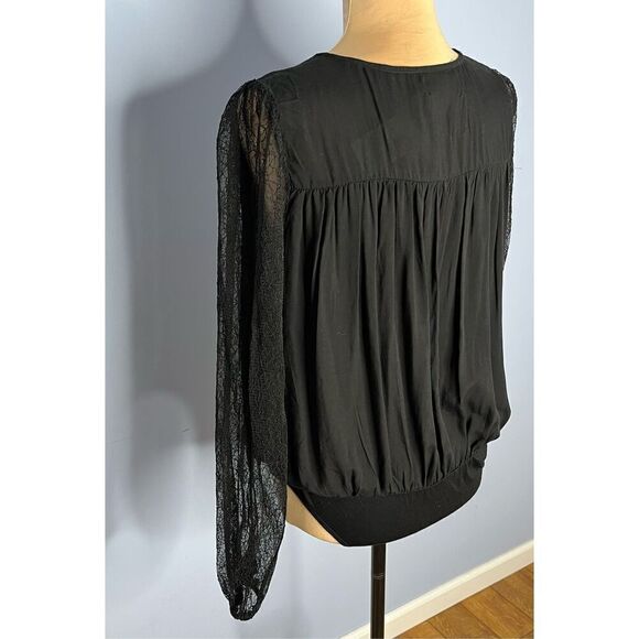 BRAND NEW - Mustard Seed by Buckle Women’s L Woven V-Neck Bodysuit - Picture 6 of 12